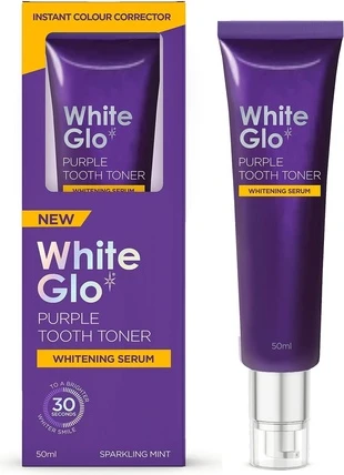 Отбеливающая сыворотка White Glo Purple Tooth Toner