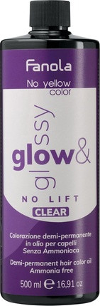 Тонер Glow & Glossy Clear Oil Fanola