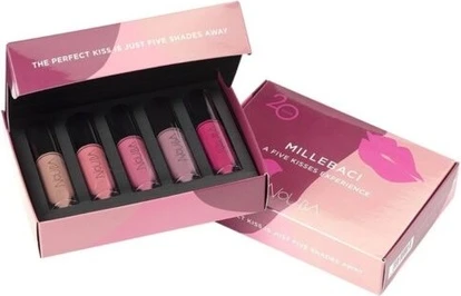 Мини-помады для губ Nouba Millebaci Gift Box