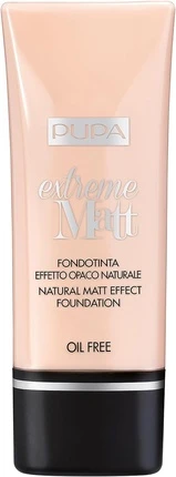 Тональная основа Foundation Pupa Milano Extreme Matte Fluid Foundation SPF10 Golden Beige