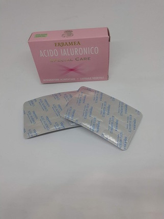 Растительные Капсулы Erbamea Специальный Уход Гиалуроновая Кислота