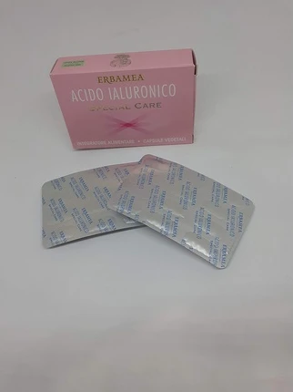 Растительные Капсулы Erbamea Специальный Уход Гиалуроновая Кислота