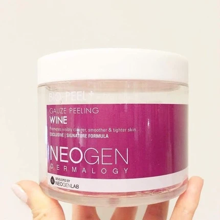Pad Очищающий и отшелушивающий для лица с Neogen Bio Peel Gauze Wine Purple