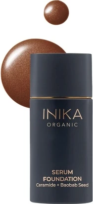 Тональная сыворотка Foundation Inika Organic Second Skin Feel