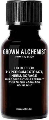 Масло для кутикулы Grown Alchemist с экстрактом зверобоя, ним и огурника