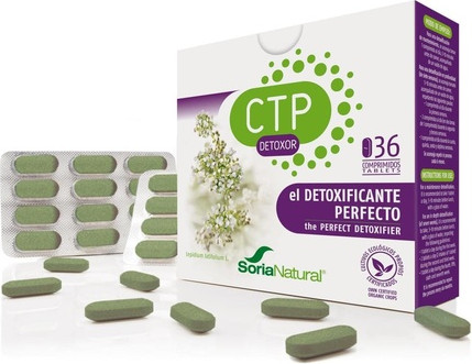 Таблетки Soria Natural CTP Detoxor