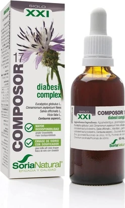 Витаминная сыворотка Soria Natural Composor 17 Diabesil Complex
