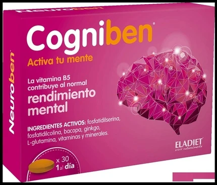 Таблетки Eladiet Cogniben