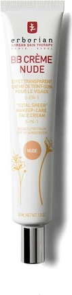 Тонирующий дневной крем Erborian BB Cream с женьшенем, маскирующий несовершенства
