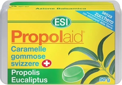 Candy Esi Propolaid Chewy Swiss + Propolis Eucalyptus Sugar Free