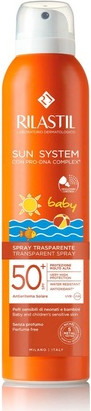 Солнцезащитный спрей Rilastil Sun System Baby Прозрачный спрей SPF50+