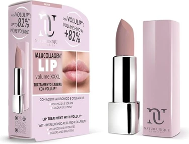 Блеск для губ Natur Unique Ialucollagen Lip Volume XXXL Нюдовый оттенок