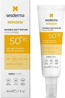 Защитное Солнцезащитное Средство Sesderma Repaskin Invisible Fluid SPF 50
