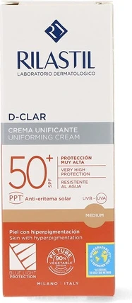 Защитный крем Rilastil Sun System D-Clar Medium SPF50+
