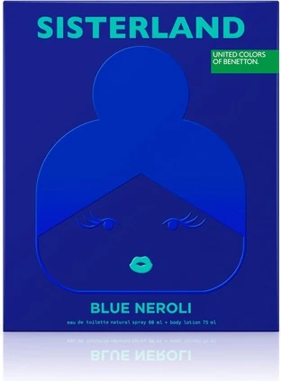 Подарочный набор Eau de Toilette United Colors Of Benetton Sisterland Blue Neroli