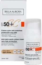 Крем против пигментных пятен Bella Aurora SPF50 Светлый тон