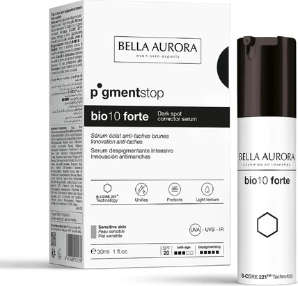 Крем против пигментных пятен Bella Aurora BIO10 FORTE Интенсивное депигментирующее средство