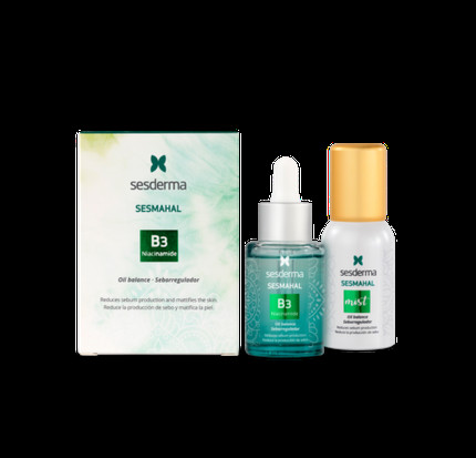 Набор лосьона и сыворотки Sesderma Sesmahal Niacinamide B3 Liposomal