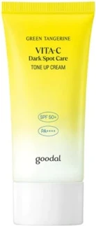 Защита от солнца для лица Goodal Green Tangerine Vita C Tone Up