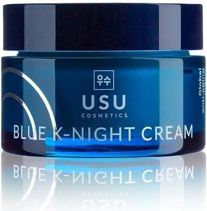 Увлажняющий крем для лица Blue K-Night Против старения Usu Cosmetics