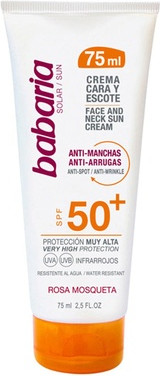 Face Sun Protection Sunscreen Babaria
