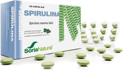 Пищевая добавка Soria Natural Soria Spirulina