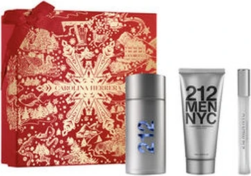 Туалетная вода Carolina Herrera 212 Nyc Men Подарочный набор