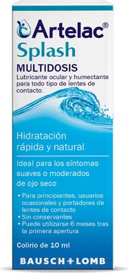 Офтальмологический раствор Castelli Artelac Splash