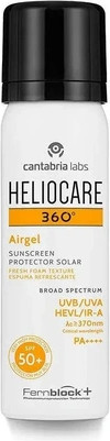Солнцезащитный крем Heliocare Airgel Spf50 для лица