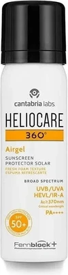 Солнцезащитный крем Heliocare Airgel Spf50 для лица
