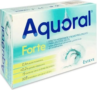 Глазные капли Esteve Aquoral Forte