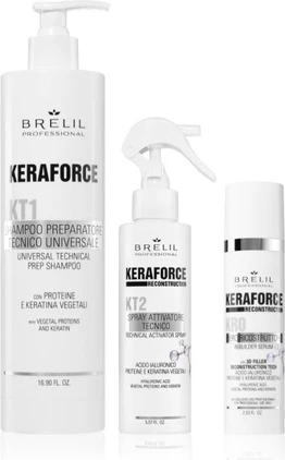 Набор для ухода за волосами Brelil Professional Keraforce