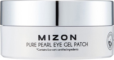 Гидрогелевая маска для глаз Mizon Premium Eye Hydrogel Mask с белым жемчугом и бриллиантом