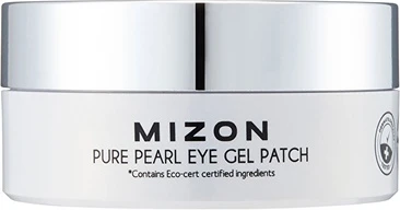 Гидрогелевая маска для глаз Mizon Premium Eye Hydrogel Mask с белым жемчугом и бриллиантом