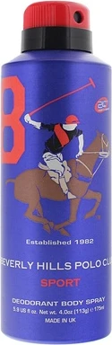 Дезодорант-спрей для тела Beverly Hills Polo Club Sport 8