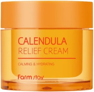 Крем для лица Farmstay Calendula Relief Cream Успокаивающий крем для лица
