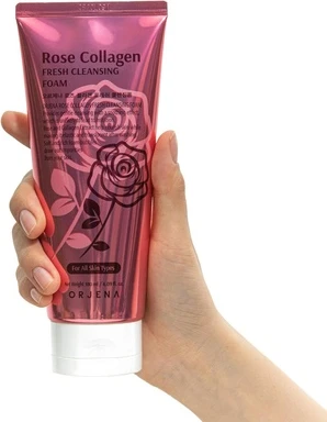 Очищающая пенка Orjena Fresh Rose