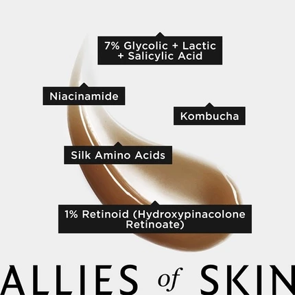 Ночной крем Allies of Skin Освежающий ночной уход с Мультикислотами и Ретиноидом