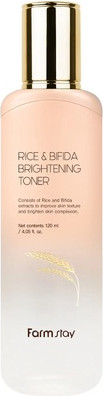 Тонер Farmstay Rice & Bifida Brightening