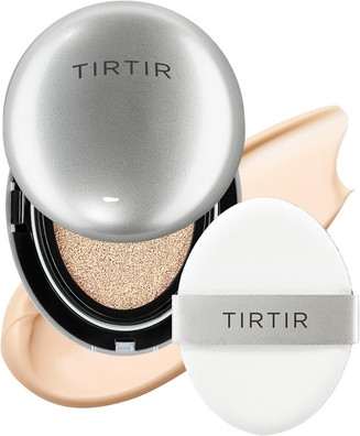 Тональный крем Tirtir Mask Fit Aura Silver Кушон Полусияющий Финиш Естественный