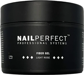 Гель для ногтей Fiber Gel Perfect Light Rose