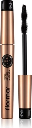Тушь для ресниц Flormar Triple Action Mascara