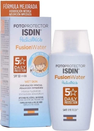 Солнцезащитный крем ISDIN Pediatrics Fusion Water SPF 50