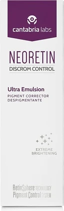 Крем против пигментных пятен Neoretin Discrom Control Ultra Emulsion Светлый пигмент