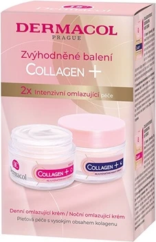 Антивозрастной уход для лица Дуопак Коллаген + Подарочный набор Dermacol