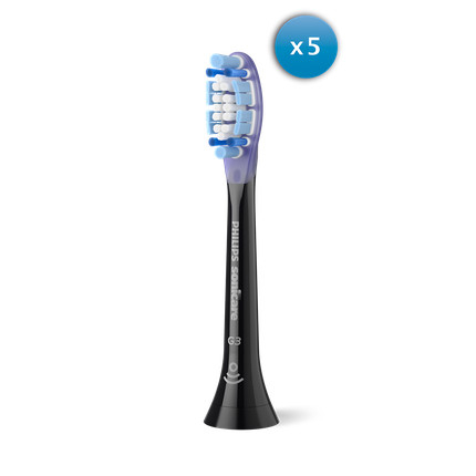 Насадка Philips Sonicare Premium Gum Care Черная, 5 штук