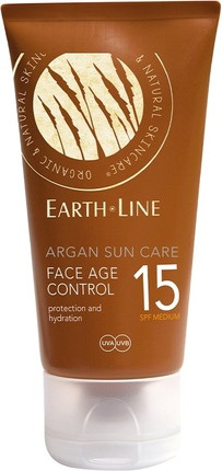 Солнцезащитный крем Earth-Line Earthline Argan Bio Sun Face Age Control SPF 15