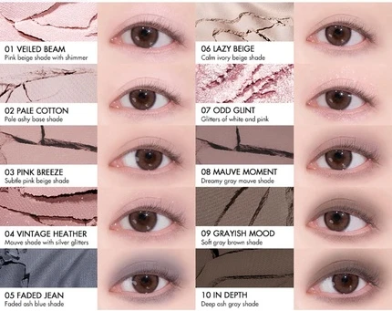 Наборы теней и палетки Rom&Nd Better Than Palette