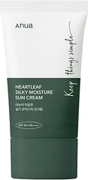 Солнцезащитный крем Anua Heartleaf Silky Moisture Sunscreen