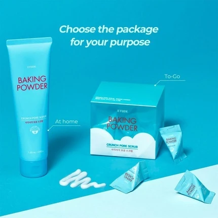 Скраб для лица Etude House New Baking Powder Crunch Pore Scrub